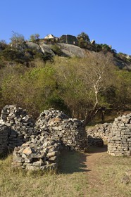Zimbabwe, province de Masvingo, les ruines du site archéologique du Grand Zimbabwe, classé Patrimoine Mondial de l'UNESCO, Xème au XVème siècle, les Ruines de la colline (Hill Complex)