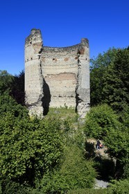 France, Dordogne (24), Périgord Blanc, Périgueux, quartier de la Cité dit de Vésone, ruine romaine de la Tour de Vésone (Vesunna)