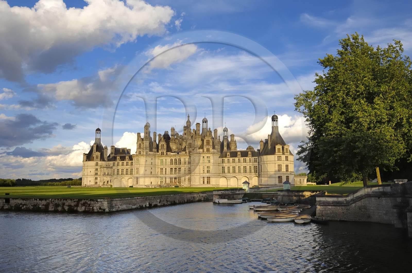 France, Loir et Cher (41), Vallée de la Loire classée Patrimoine Mondial de l' UNESCO, château de Chambord