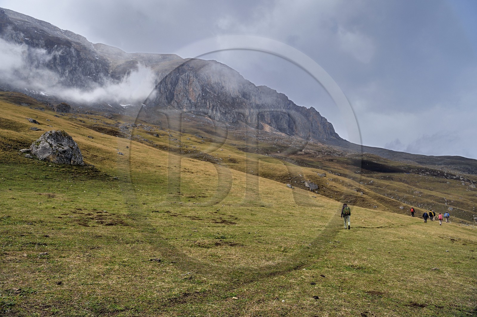 Azerbaïdjan, région de Quba (Guba), chaine de montagne du Grand Caucase, randonnée entre le village de Giriz et de Laza sur le Mont Gizilgaya