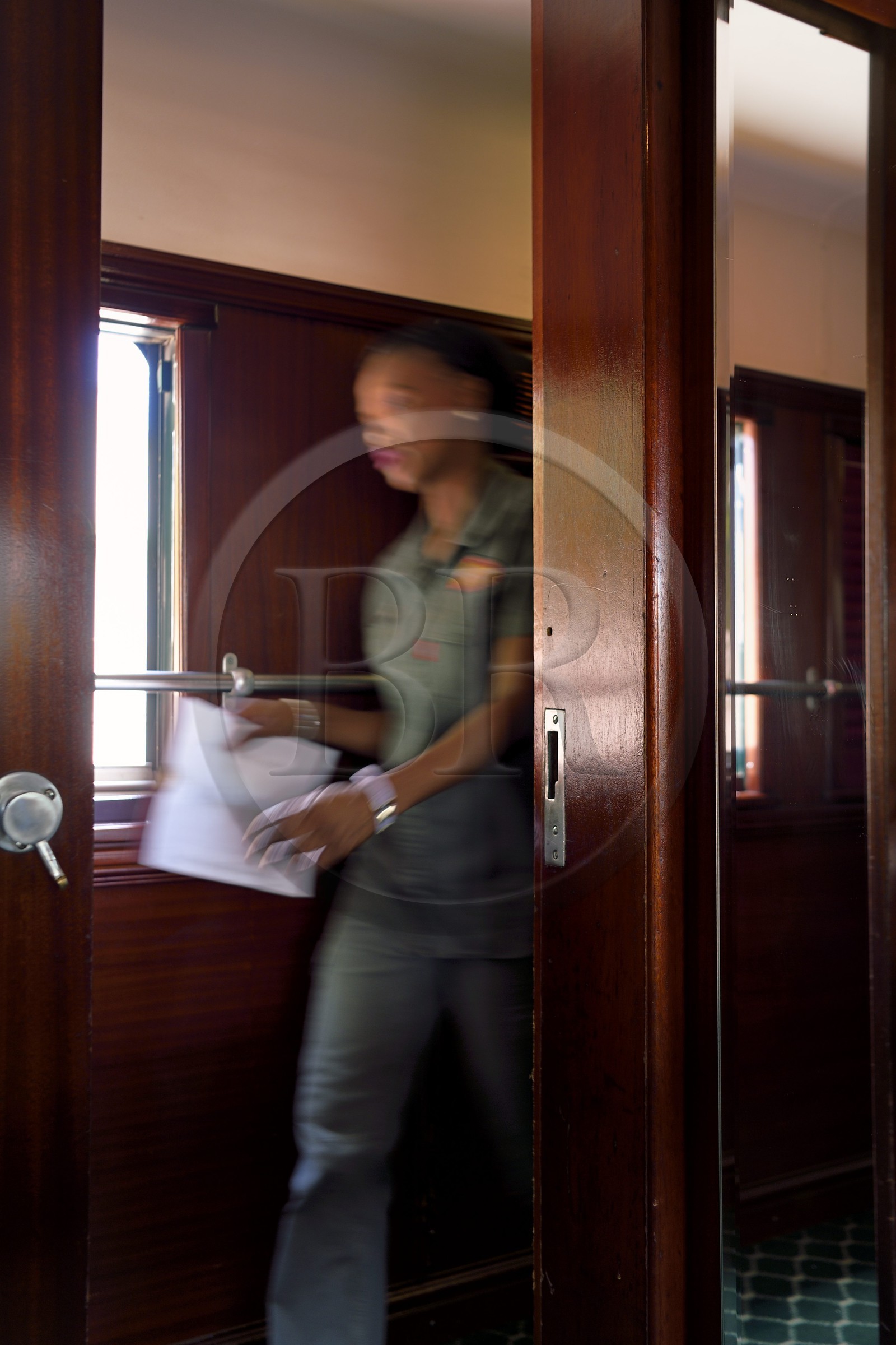 Namibie, région de Khomas, Windhoek, le train Shongololo express, le wagon-lits