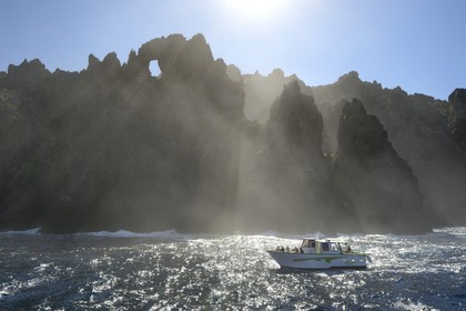 France, Corse-du-Sud (2A), Golfe de Porto, classé Patrimoine Mondial de l'UNESCO, Réserve naturelle de Scandola