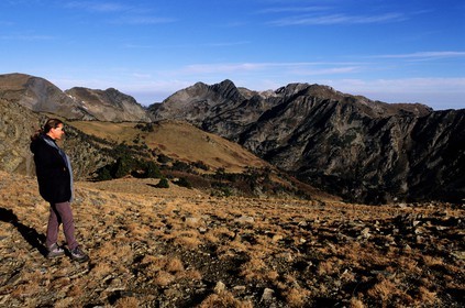 France, Pyrénées-Orientales (66), plateau du Capcir, le pic de Ginèvre