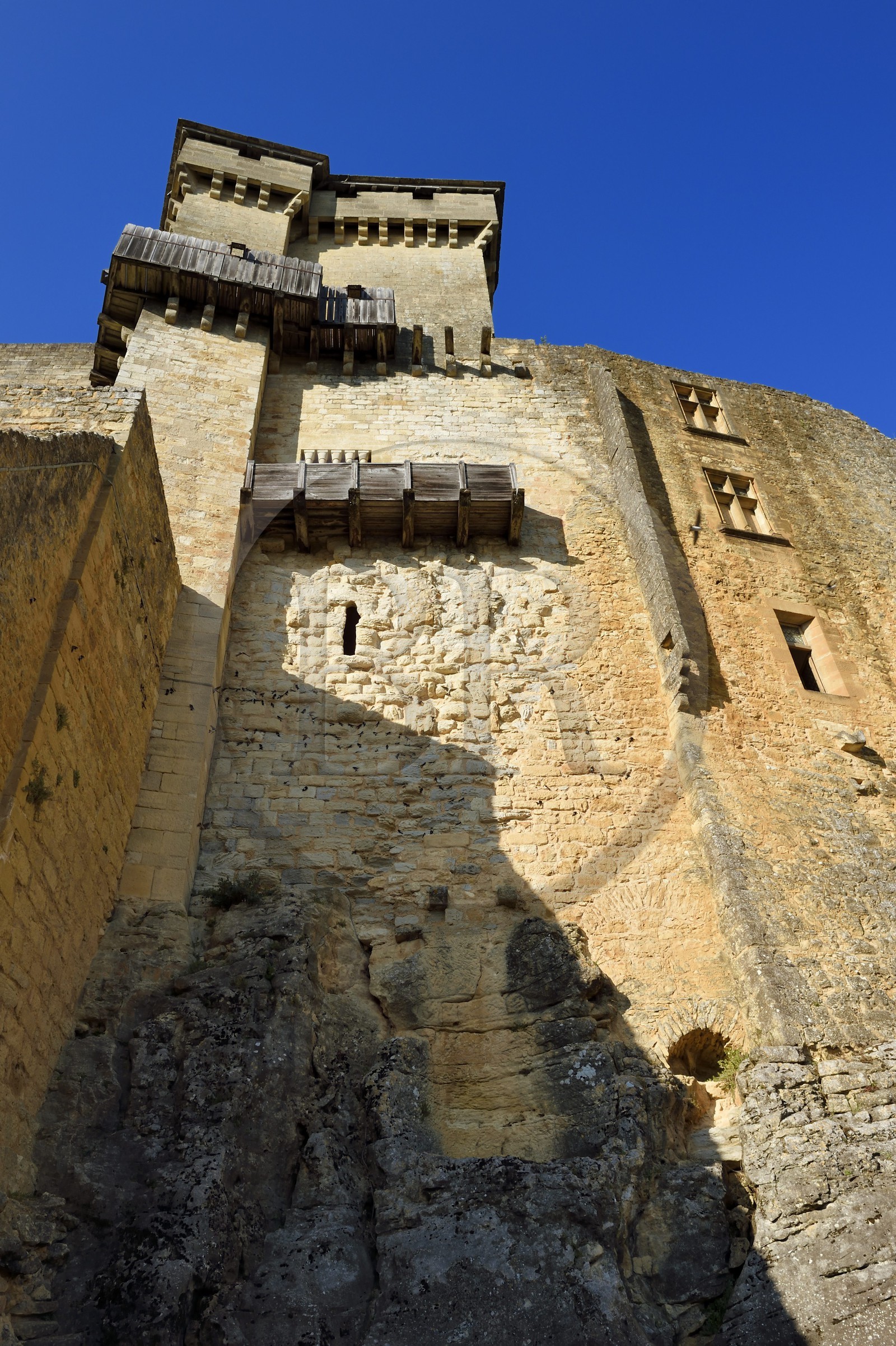 France, Dordogne (24), Périgord Noir, vallée de la Dordogne, Castelnaud-la-Chapelle labellisé Les Plus Beaux Villages de France, le château de Castelnaud-la-Chapelle