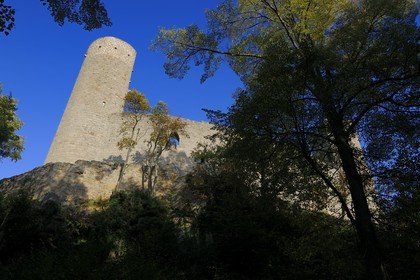 France, Bas Rhin, Barr, Haut Andlau Castle