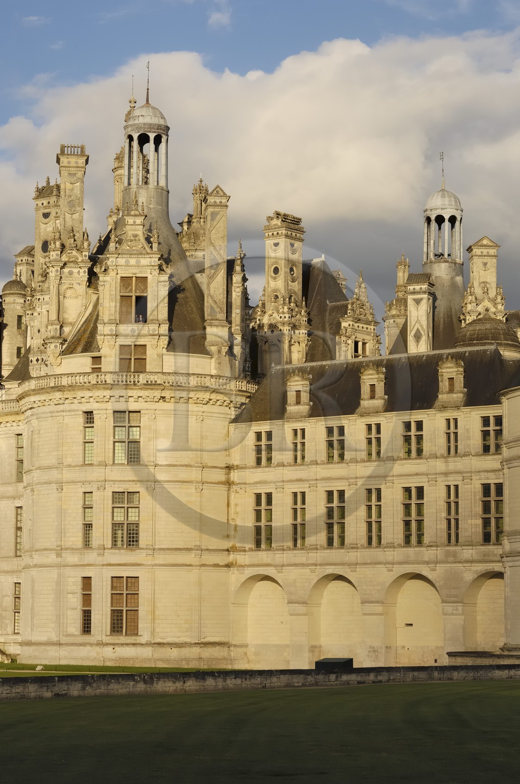 France, Loir et Cher (41), Vallée de la Loire classée Patrimoine Mondial de l' UNESCO, château de Chambord