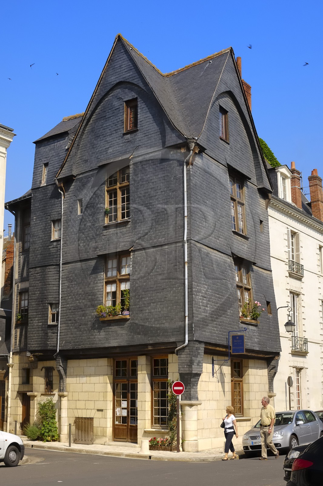 France, Indre et Loire (37), Tours, place Foire-le-Roi