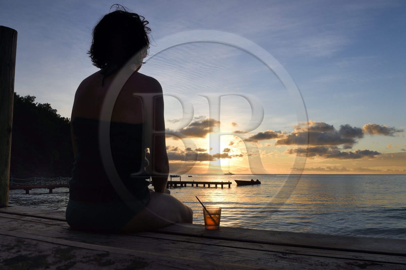 Caraïbes, Ile de la Dominique, Toucari Bay au nord de Portsmouth
