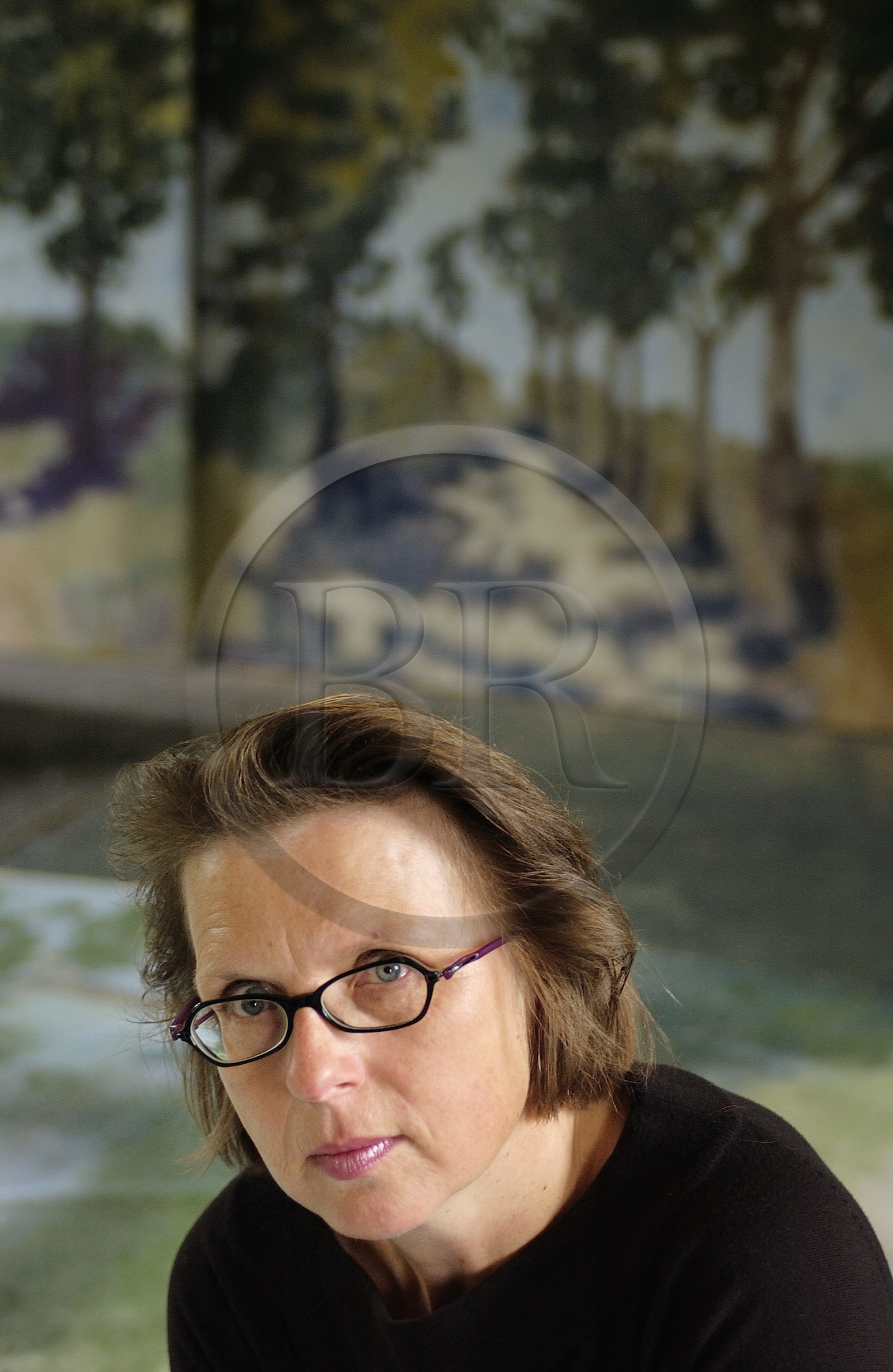 France, l'artiste peintre Malgorzata Paczko