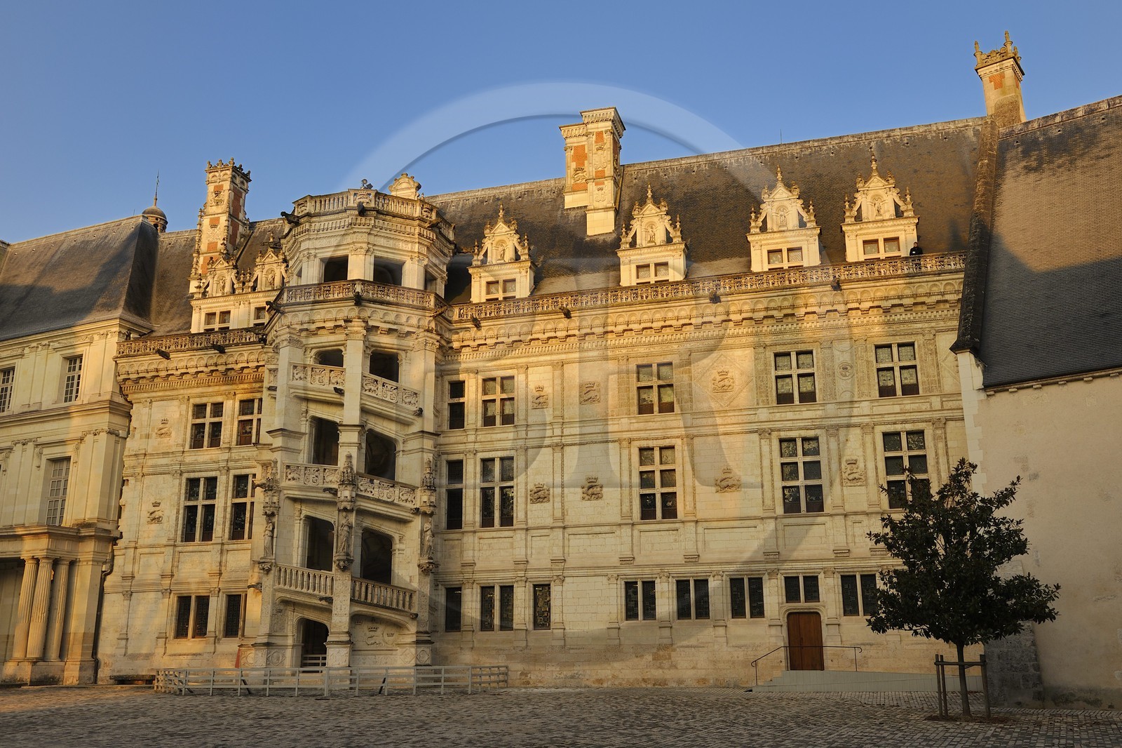 France, Loir et Cher, Loire Valley, listed as World Heritage by UNESCO, Francois I Wing