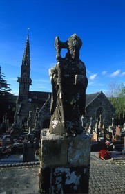 France, Finistère (29), église de Trégarvan au bord de l'Aulne
