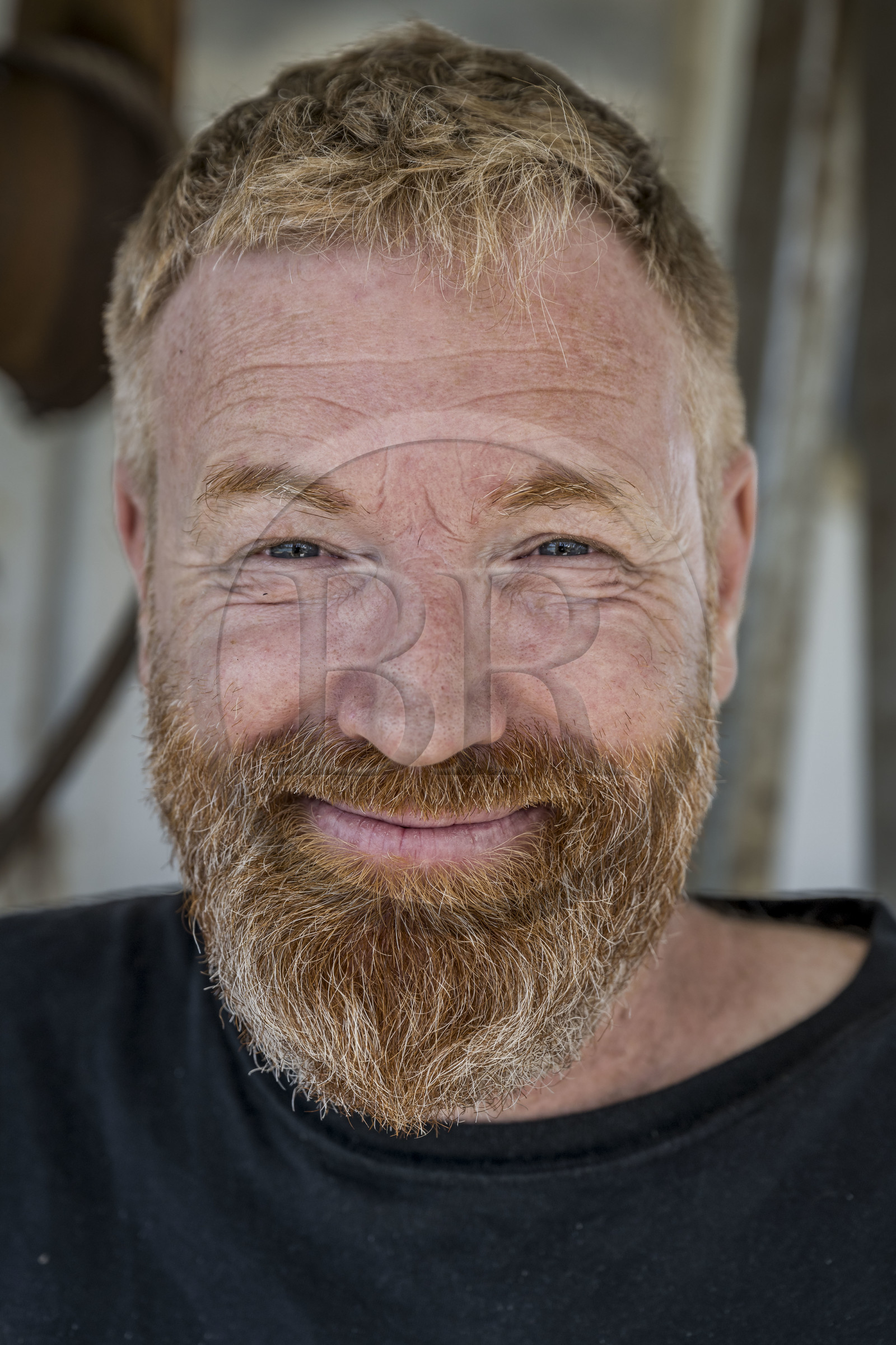 France, Charente Maritime, Oleron island, port of La Cotinière, fisherman Yoann Crochet on his trawler L'Univers