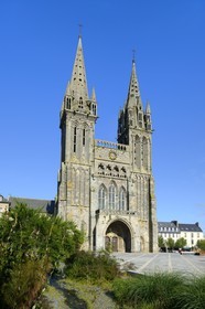 France, Finistère (29), Saint-Pol-de-Léon, ancienne cathédrale Saint-Paul-Aurélien