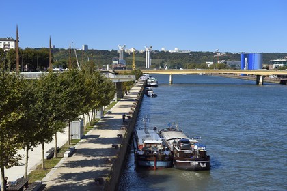 France, Seine Maritime, Rouen, the newly developed left bank quays