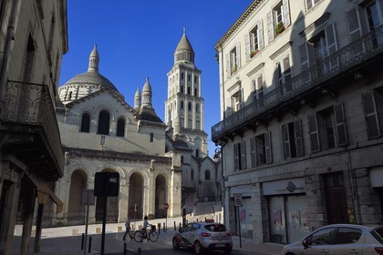 France, Dordogne (24), Périgord Blanc, Périgueux, Cathédrale Saint-Front, étape sur le chemin de Saint-Jacques-de-Compostelle site classé Patrimoine Mondial de l'UNESCO