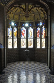 France, Loir-et-Cher (41), vallée de la Loire classée au Patrimoine Mondial de l'UNESCO, château de Blois, l'oratoire de la Reine Catherine de Médicis