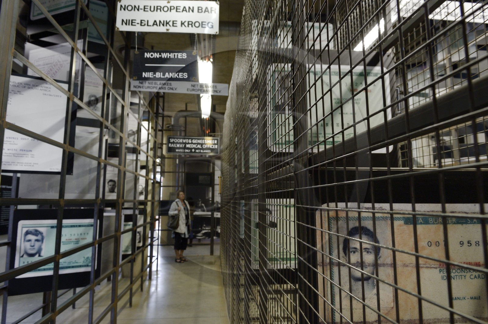 Afrique du Sud, province de Gauteng, Johannesburg, Musée de l'apartheid