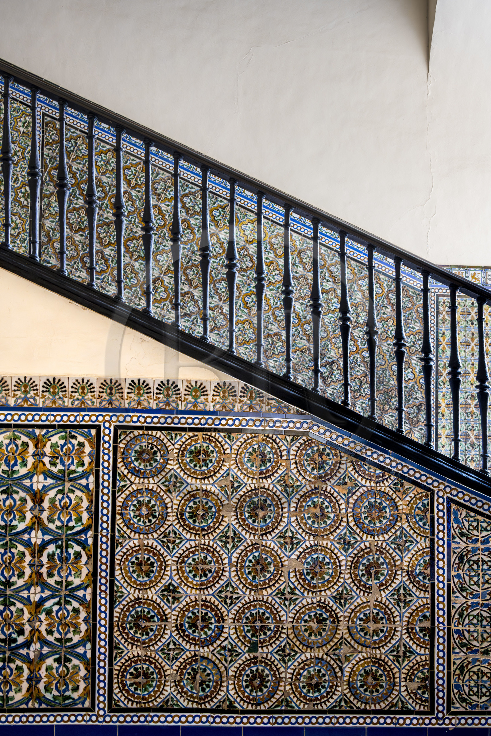 Espagne, Andalousie, Séville, Alcazar de Séville (Reales Alcazares de Sevilla), classé Patrimoine Mondial de l'UNESCO, Palais mudéjar ou de Pierre Ier