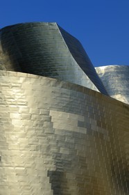 Espagne, Biscaye, Pays Basque espagnol, Bilbao, le musée Guggenheim  de l'architecte Frank Gehry