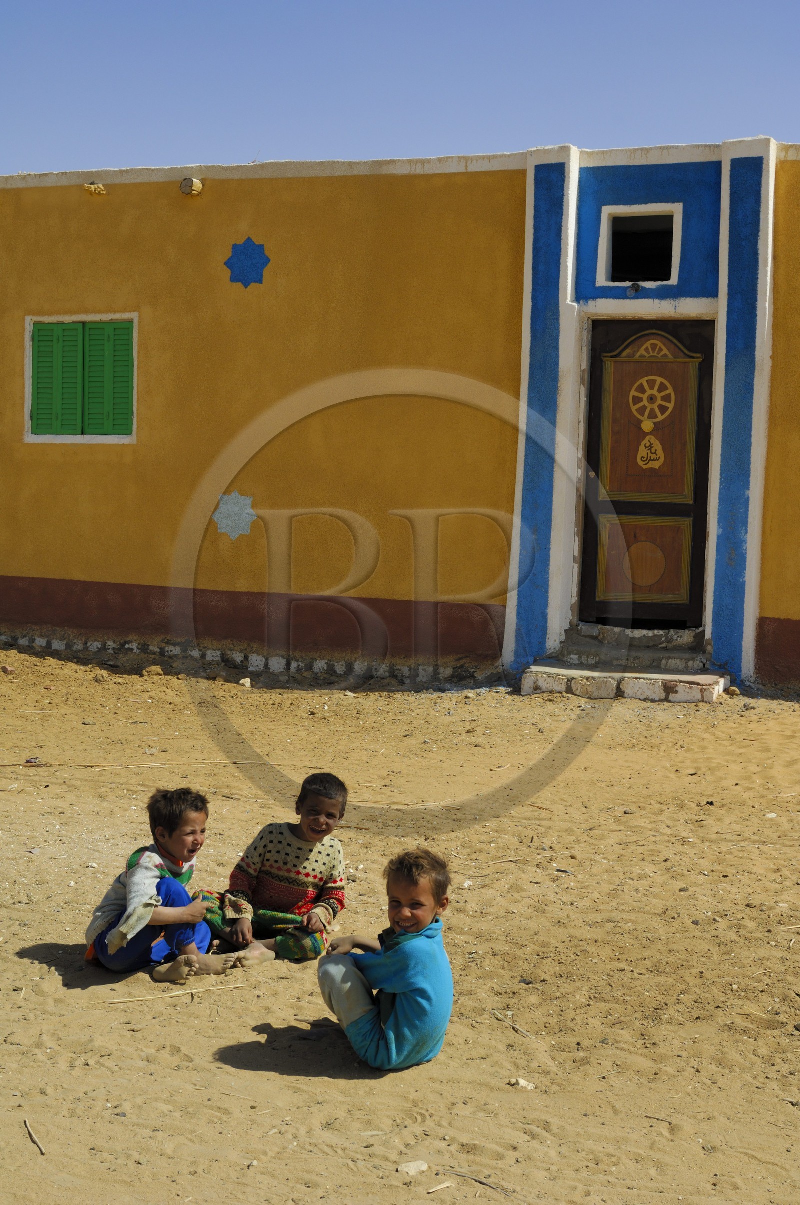 Egypte, désert libyque, oasis de Abu Mungar au nord de Farafra