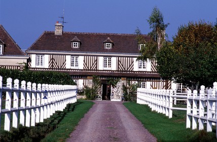 France, Calvados (14), Livaye, la ferme-auberge Les Pommiers
