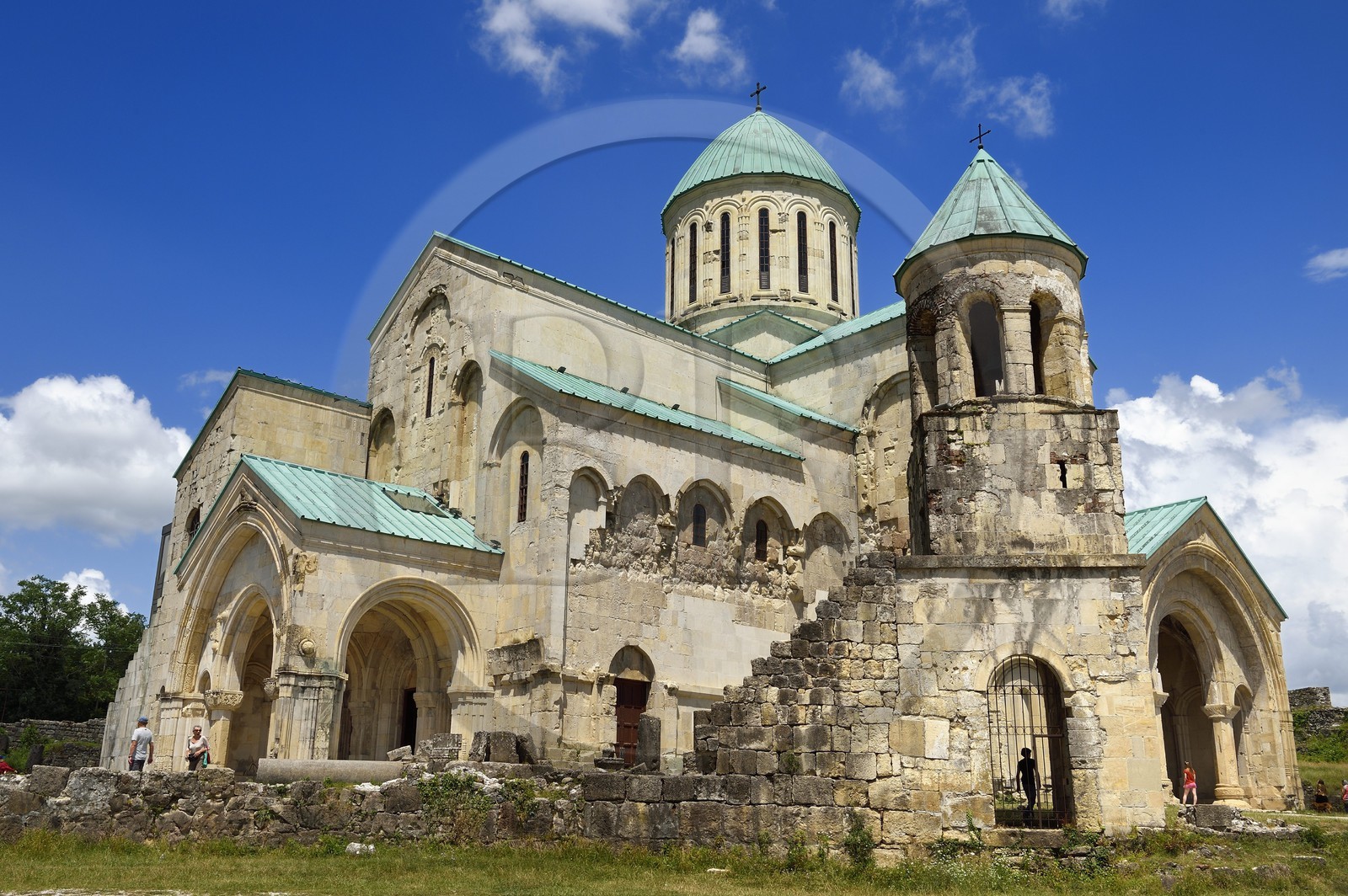 Géorgie, Iméréthie, Kutaissi, la Cathédrale de Bagrati, classée Patrimoine Mondial de l'UNESCO
