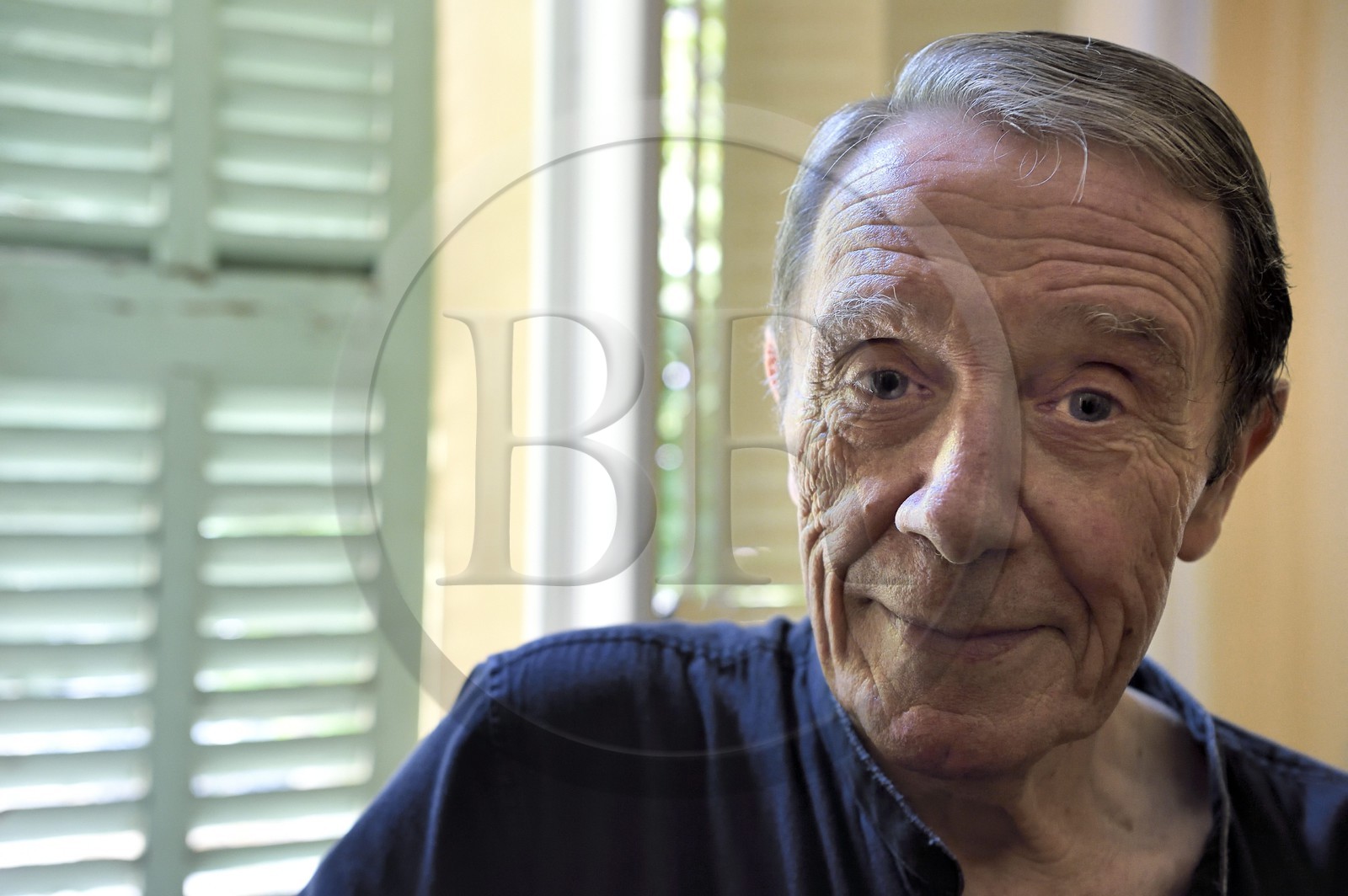 France, Bouches-du-Rhône (13), Marseille, le journaliste et écrivain Jean Contrucci