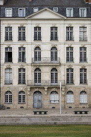 France, Loire-Atlantique (44), Nantes, maisons d'armateurs quai Turenne sur l'ancienne Ile Feydeau