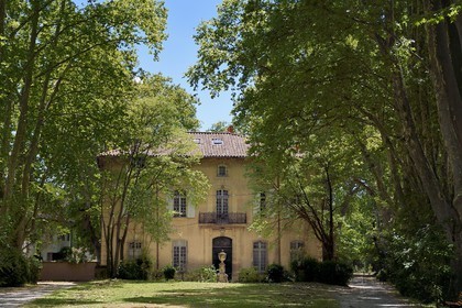 France, Bouches-du-Rhône (13), Aix en Provence, maison de la famille Cézanne au Jas de Bouffan