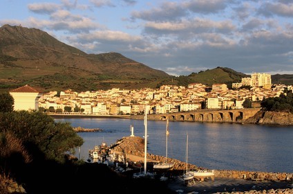 France, Pyrénées-Orientales (66), Banyuls-sur-Mer et ses vignobles sur la côte Vermeille