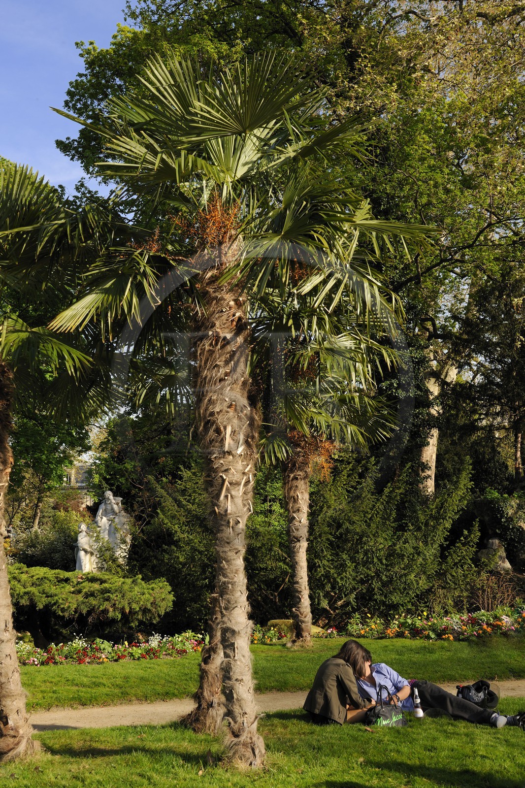 France, Paris (75), parc Monceau