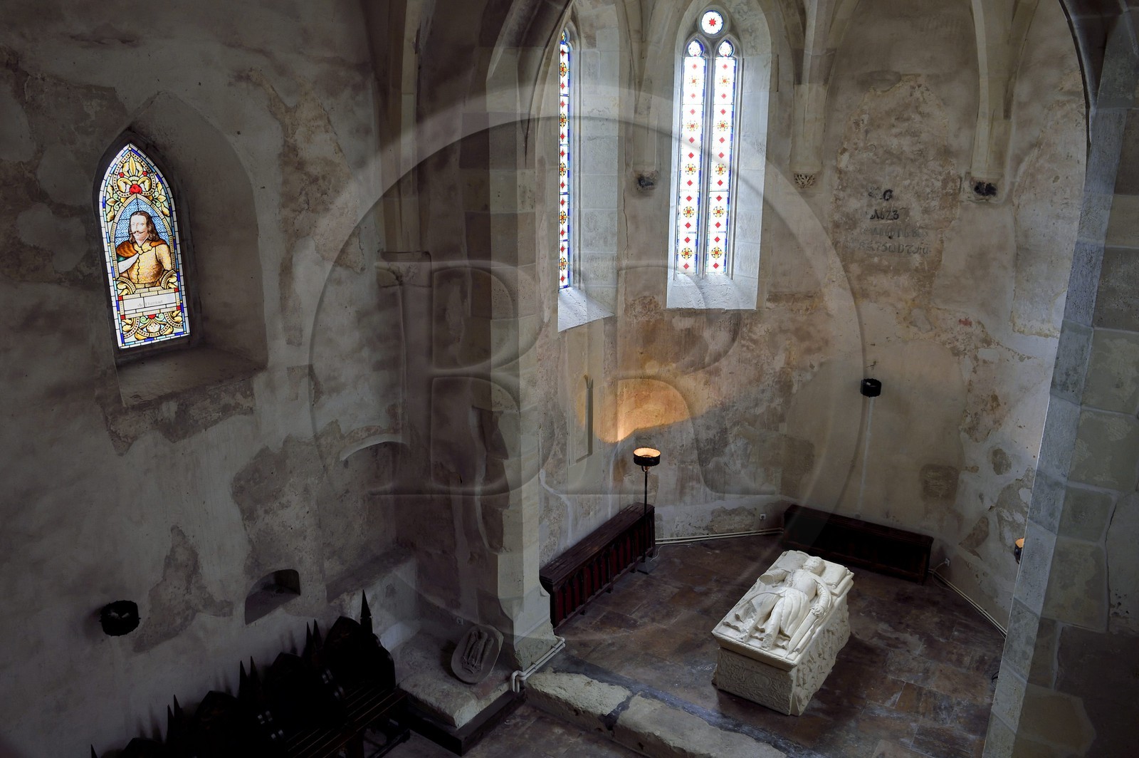 Romania, Transylvania, Hunedoara, Hunyad Castle or Corvin Castle, the chapel