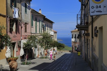 Italie, Toscane, l’Ile d’Elbe, le village perché de Capoliveri