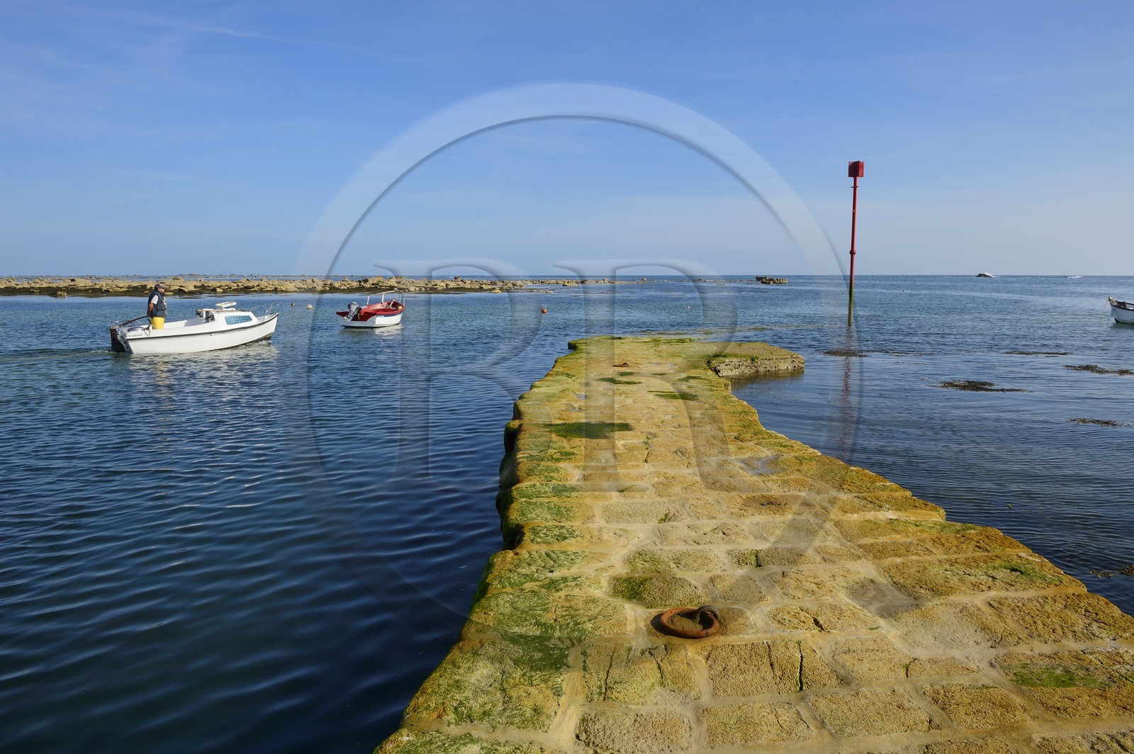 France, Finistère (29), Penmarc'h, Pointe de Penmarch, port Saint-Pierre