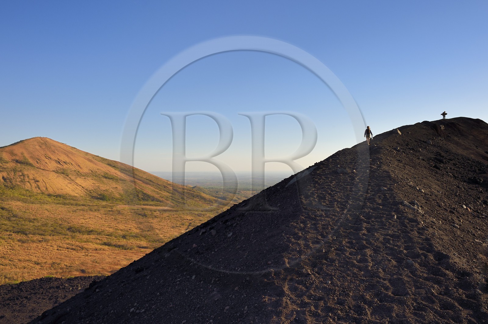 Nicaragua, région de Leon, Volcan Cerro Negro dans la cordillère des Maribios (ou Marrabios)