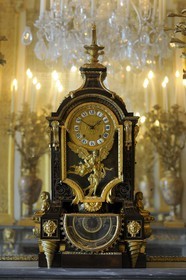 France, Yvelines (78), château de Versailles, classé Patrimoine Mondial de l'UNESCO, appartement du Roi, la chambre du Roi