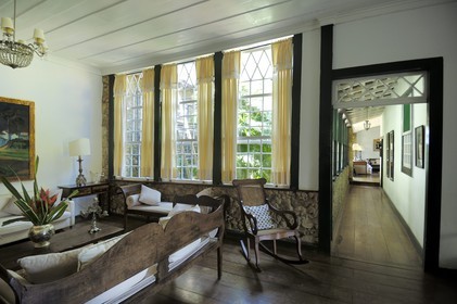 Brésil,  Etat de Rio de Janeiro, Paraty, ville coloniale fondée en 1667 pour exporter l'or brésilien (Route de l'or, Estrada Real)