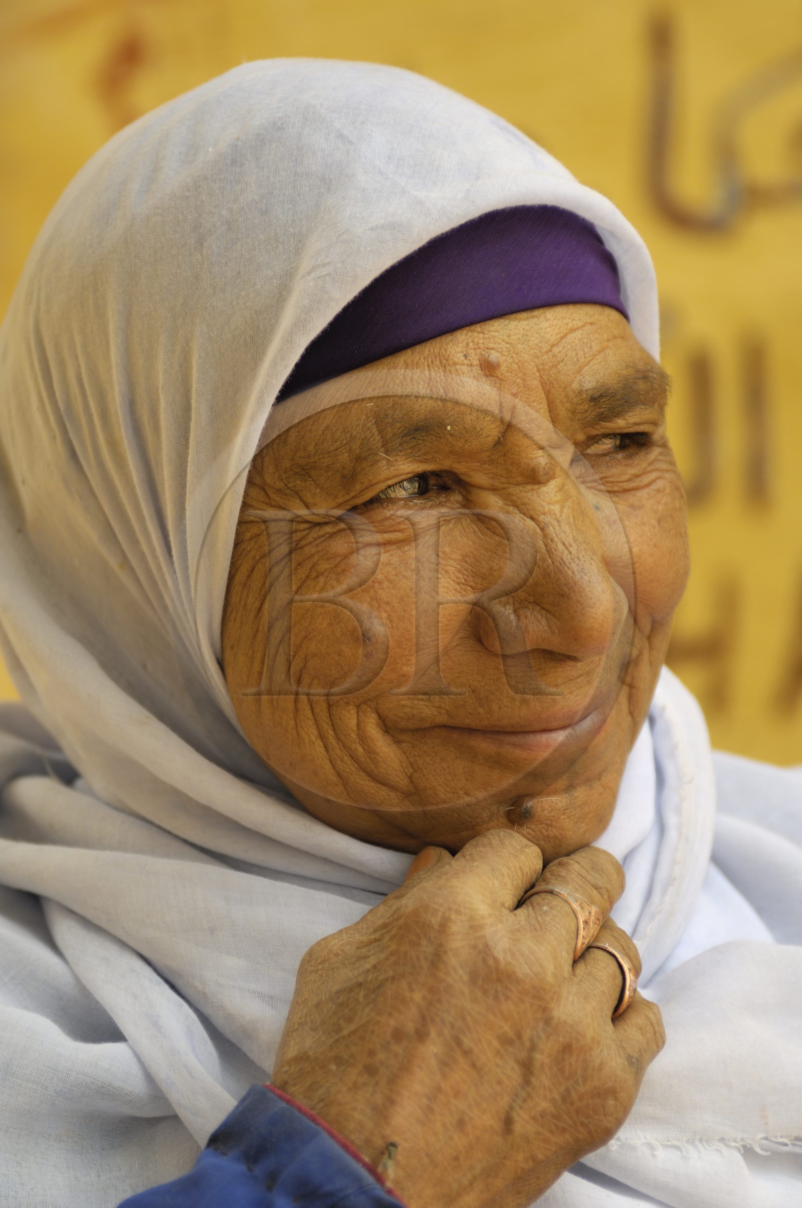 Egypte, désert libyque, oasis de Dakhla, ville de Balat