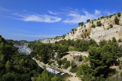 France, Bouches-du-Rhône (13), Cassis, la calanque de Port-Miou