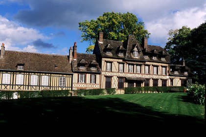 France, Eure, Lyons la Foret village, labelled Les Plus Beaux Villages de France (The Most Beautiful Villages of France), house of Normandy
