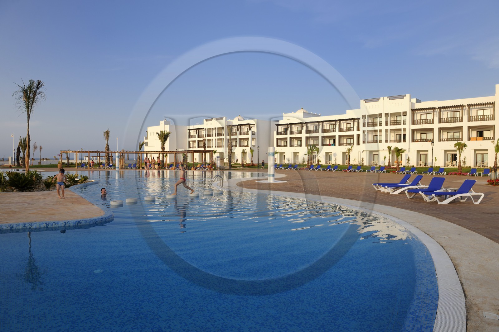 Maroc, région de l'Oriental, station balnéaire de Mediterrania Saïdia, l'hôtel Iberostar 4*