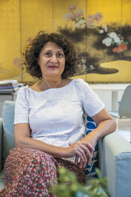 France, Loire-Atlantique (44), Nantes, quartier du Bouffay, le chateau des Ducs de Bretagne, Krystel Gualdé directrice scientifique du Musée d'histoire de Nantes