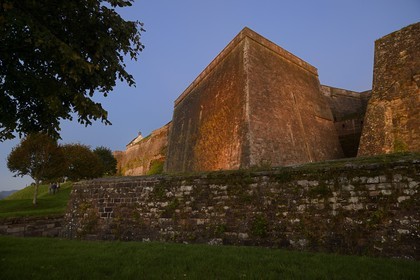 France, Moselle (57), parc régional des Vosges du nord, Bitche, la citadelle fortifiée par Vauban