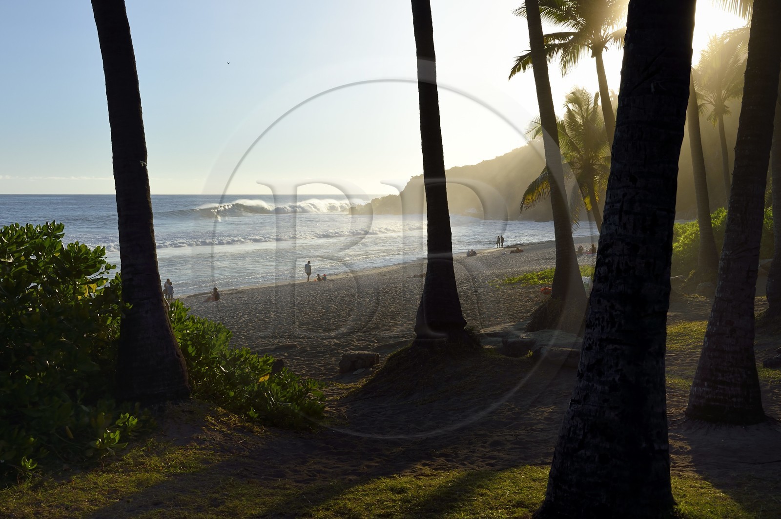 France, Reunion island (French overseas department), Petite-Ile on the southern coast, Grande Anse beach
