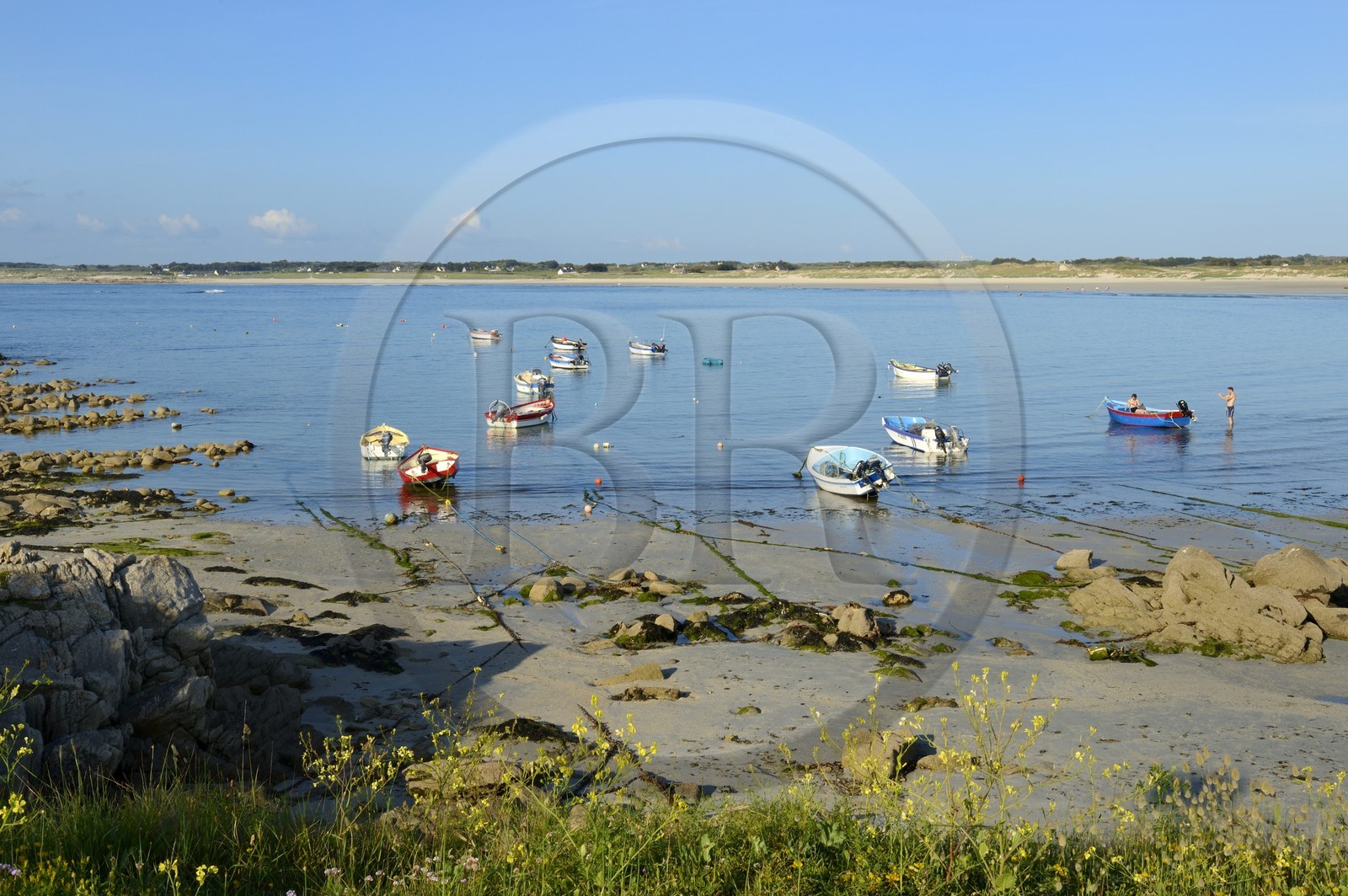 France, Finistère (29), plage de Saint Guénolé