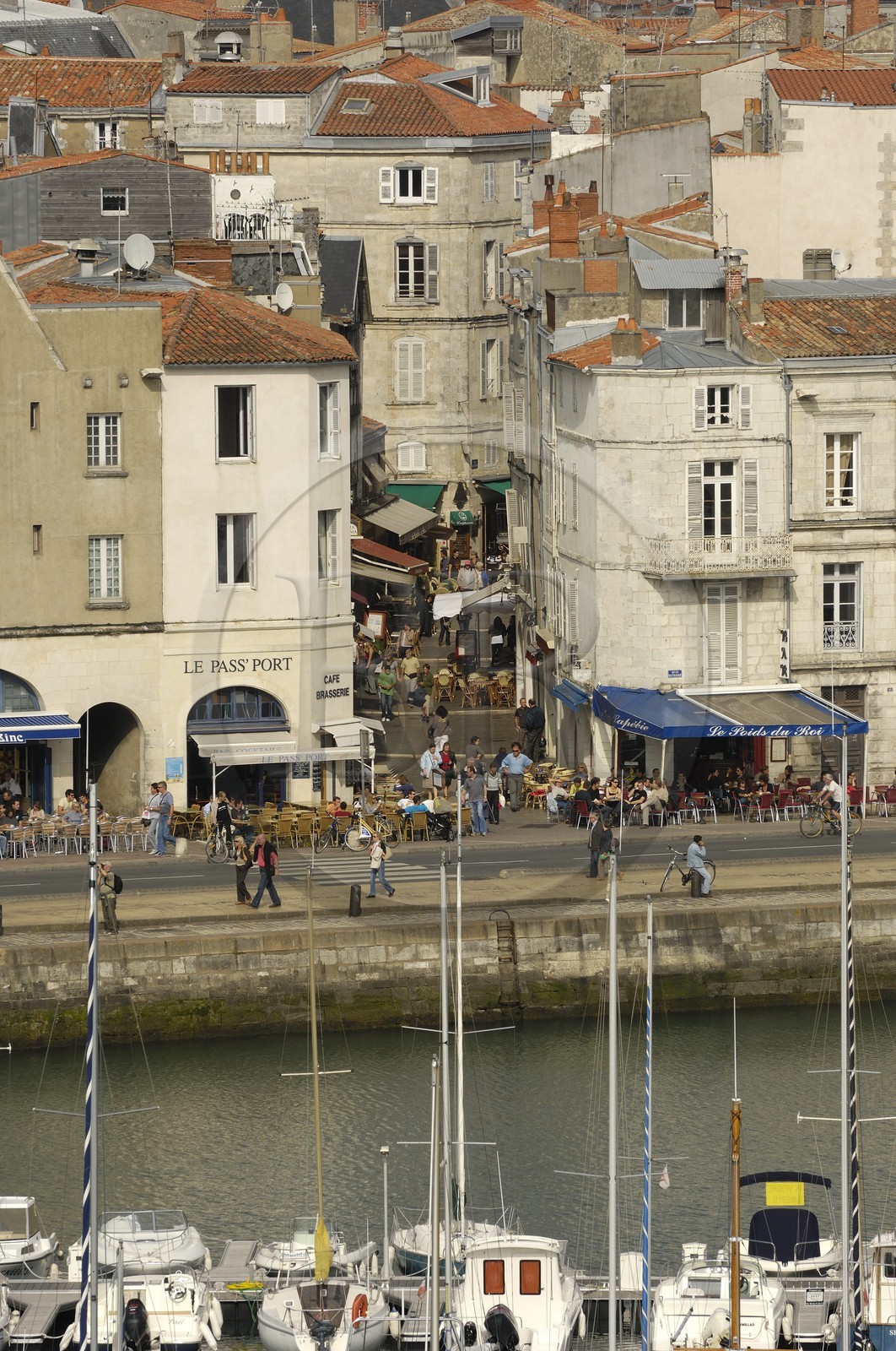 France, Charente-Maritime (17), La Rochelle, le Vieux Port, le quai Duperré