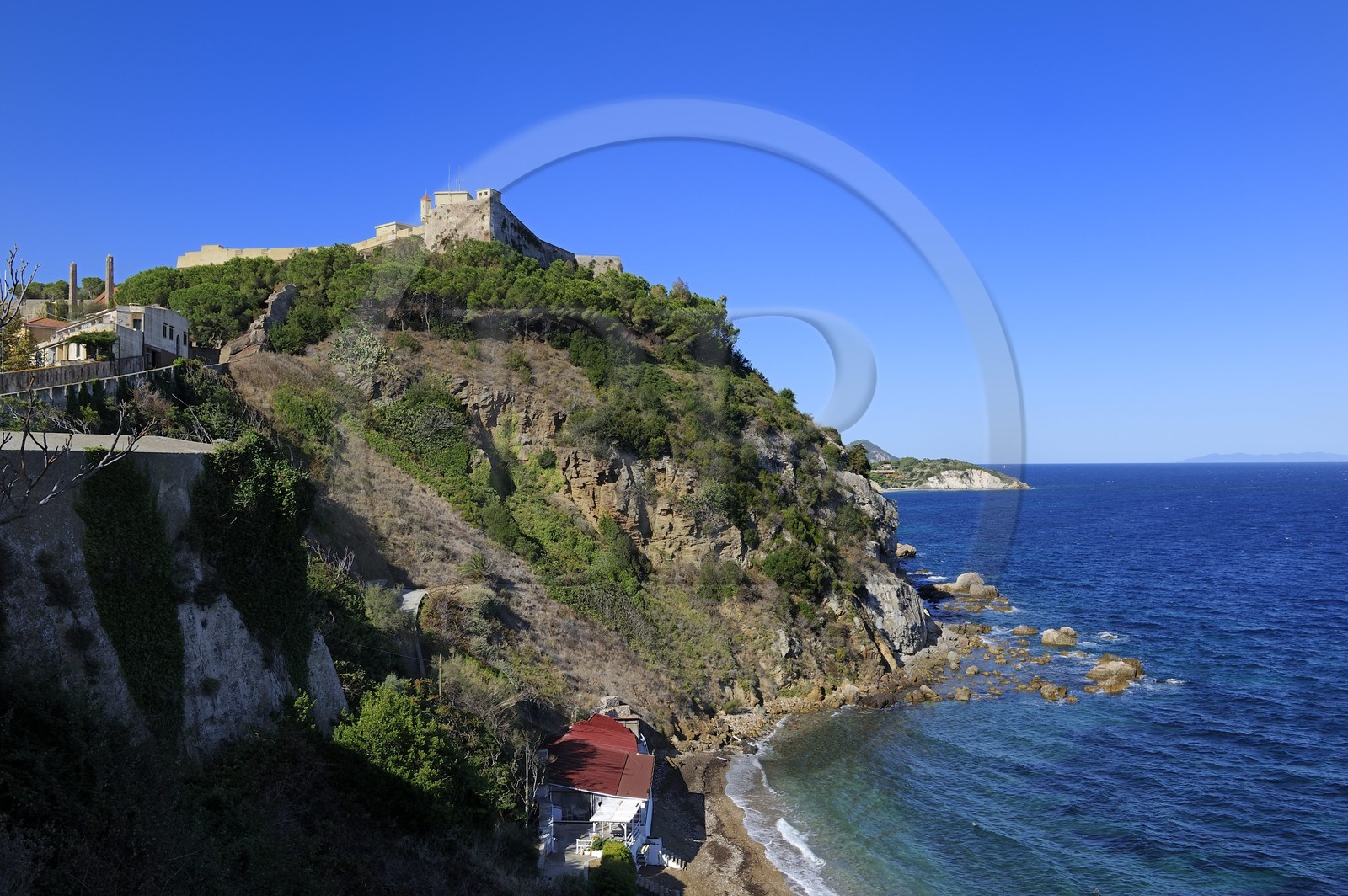 Italy, Tuscany, Elba Island, Portoferraio, the Medici fortifications