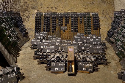 France, Marne (51), Reims le champagne, les caves du Domaine Pommery