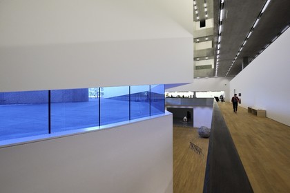 Suisse, Bâle, espace d'Art Schaulager des architectes Herzog et de Meuron