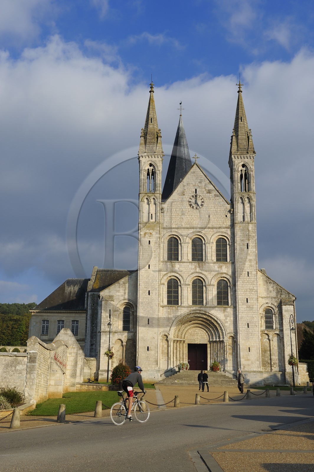 France, Seine-Maritime (76), Saint-Martin-de-Boscherville, Abbaye Saint-Georges de Boscherville du XIIe siècle
